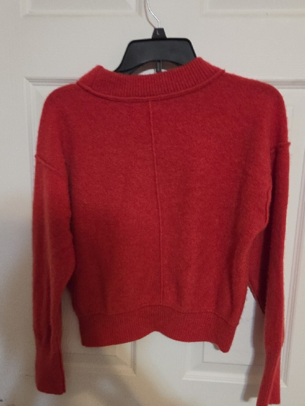 Free People Red Crewneck Sweater - Picture 3 of 3